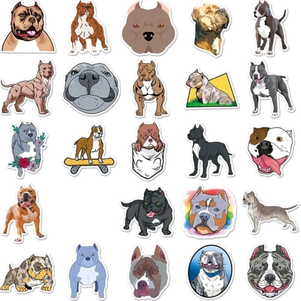 Assorted Bulldog Stickers - Picture 3 of 5